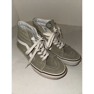 VANS Green Tops Lace Up Sneaker Men 5.5 Womens 7